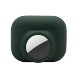 ปลอกซิลิโคนกันกระแทกแบบครอบคลุมเต็มรูปแบบ 2 ใน 1 สำหรับ AirPods Pro / AirTag