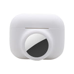 ปลอกซิลิโคนกันกระแทกแบบครอบคลุมเต็มรูปแบบ 2 ใน 1 สำหรับ AirPods Pro / AirTag