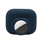 ปลอกซิลิโคนกันกระแทกแบบครอบคลุมเต็มรูปแบบ 2 ใน 1 สำหรับ AirPods Pro / AirTag