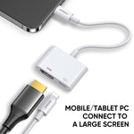 อะแดปเตอร์แปลง JOYROOM S-H141 1080P จาก 8 Pin เป็น HDMI รุ่น S-H141