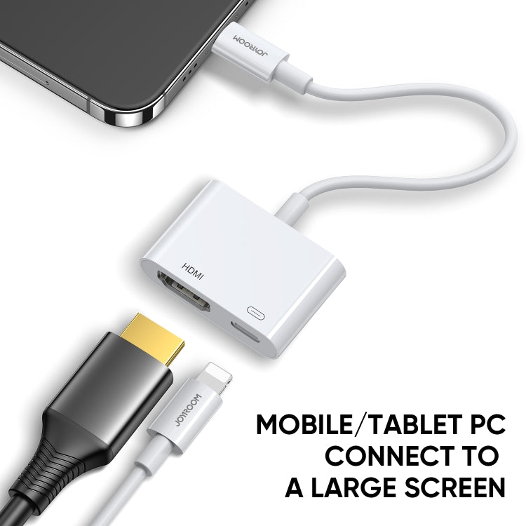 อะแดปเตอร์แปลง JOYROOM S-H141 1080P จาก 8 Pin เป็น HDMI รุ่น S-H141