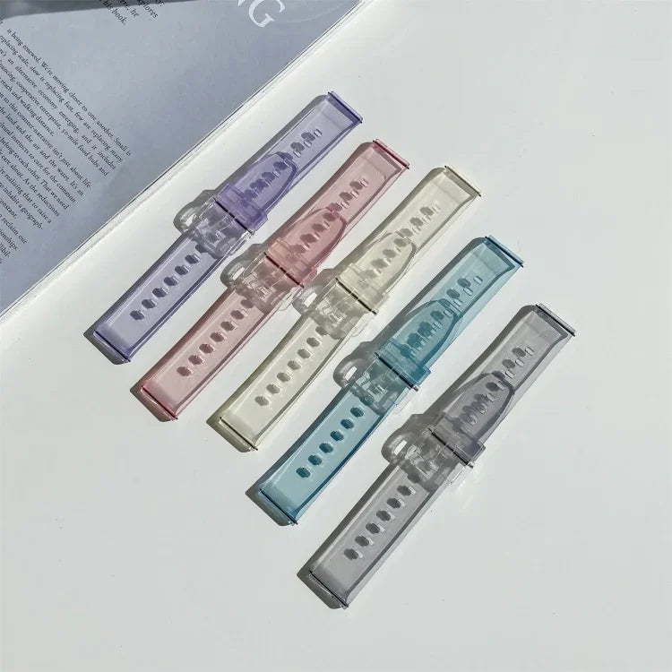 สายรัดเปลี่ยน TPU สีซีดจาง สำหรับ Samsung Galaxy Watch 3 41 มม., สำหรับ Samsung Galaxy Watch 3 45 มม.