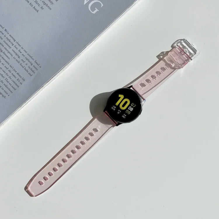 สายรัดเปลี่ยน TPU สีซีดจาง สำหรับ Samsung Galaxy Watch 3 41 มม., สำหรับ Samsung Galaxy Watch 3 45 มม.