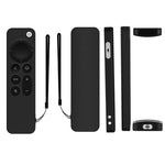 เคสซิลิโคนป้องกันสำหรับรีโมท Apple TV 4K รุ่นที่ 4 Siri