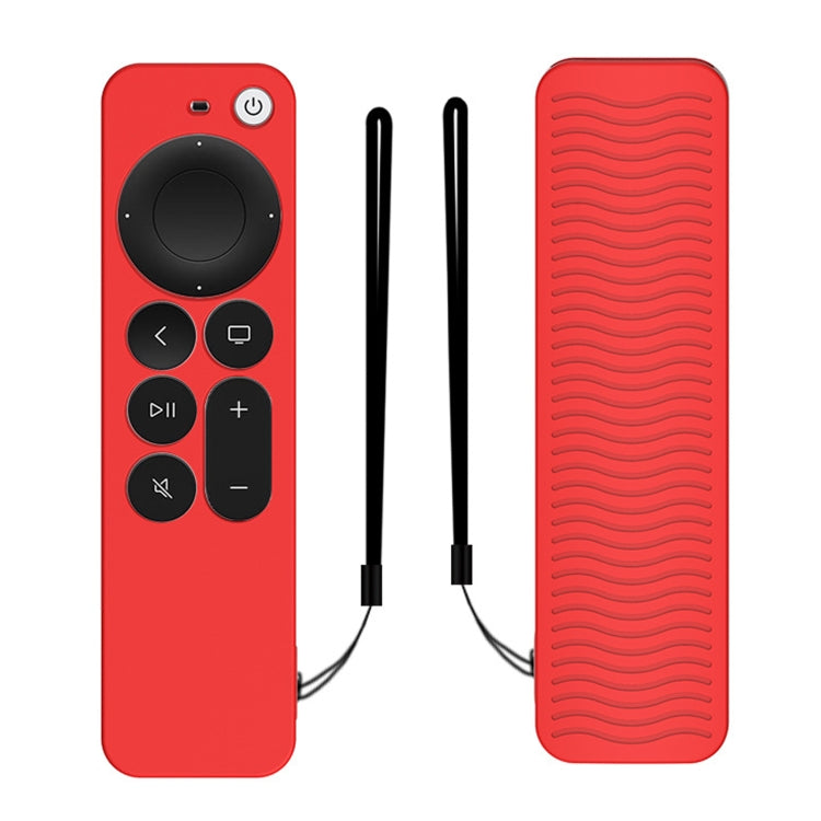เคสซิลิโคนป้องกันสำหรับรีโมท Apple TV 4K รุ่นที่ 4 Siri
