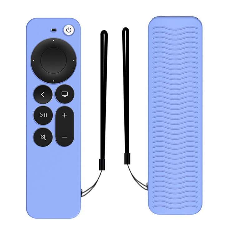 เคสซิลิโคนป้องกันสำหรับรีโมท Apple TV 4K รุ่นที่ 4 Siri