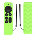เคสซิลิโคนป้องกันสำหรับรีโมท Apple TV 4K รุ่นที่ 4 Siri