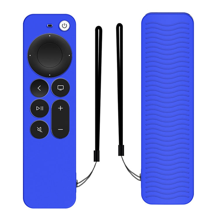 เคสซิลิโคนป้องกันสำหรับรีโมท Apple TV 4K รุ่นที่ 4 Siri