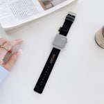 สายรัดข้อมือไนลอนสำรอง สำหรับ Apple Watch Series 7 ขนาด 41 มม. / & 6 & SE & 5 & 4 ขนาด 40 มม., สำหรับ Apple Watch Series 7 ขนาด 45 มม. / & 6 & SE & 5 & 4 ขนาด 44 มม.