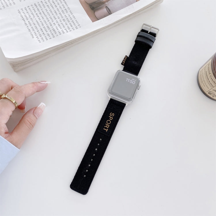 สายรัดข้อมือไนลอนสำรอง สำหรับ Apple Watch Series 7 ขนาด 41 มม. / & 6 & SE & 5 & 4 ขนาด 40 มม., สำหรับ Apple Watch Series 7 ขนาด 45 มม. / & 6 & SE & 5 & 4 ขนาด 44 มม.