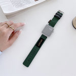 สายรัดข้อมือไนลอนสำรอง สำหรับ Apple Watch Series 7 ขนาด 41 มม. / & 6 & SE & 5 & 4 ขนาด 40 มม., สำหรับ Apple Watch Series 7 ขนาด 45 มม. / & 6 & SE & 5 & 4 ขนาด 44 มม.