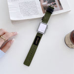 สายรัดข้อมือไนลอนสำรอง สำหรับ Apple Watch Series 7 ขนาด 41 มม. / & 6 & SE & 5 & 4 ขนาด 40 มม., สำหรับ Apple Watch Series 7 ขนาด 45 มม. / & 6 & SE & 5 & 4 ขนาด 44 มม.