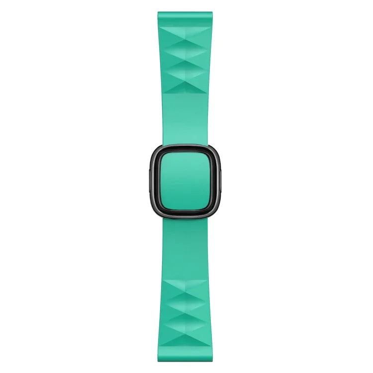 สายรัดนาฬิกาซิลิโคนสไตล์โมเดิร์นสำหรับเปลี่ยน สำหรับ Apple Watch Series 6 & SE & 5 & 4 44mm / 3 & 2 & 1 42mm, หัวเข็มขัดสีดำ, หัวเข็มขัดสีโรสโกลด์, หัวเข็มขัดสีเงิน