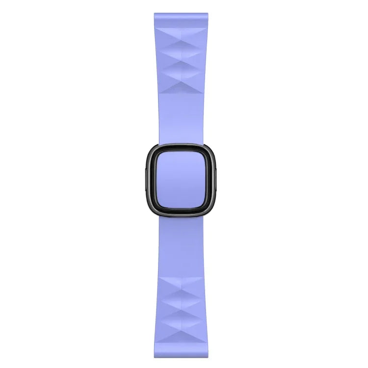 สายรัดนาฬิกาซิลิโคนสไตล์โมเดิร์นสำหรับเปลี่ยน สำหรับ Apple Watch Series 6 & SE & 5 & 4 44mm / 3 & 2 & 1 42mm, หัวเข็มขัดสีดำ, หัวเข็มขัดสีโรสโกลด์, หัวเข็มขัดสีเงิน
