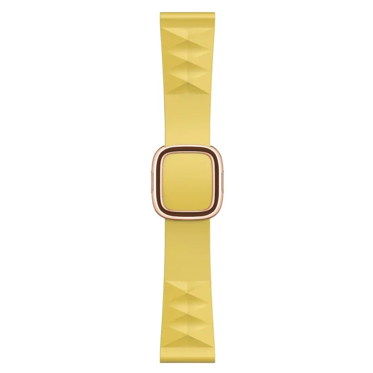 สายรัดนาฬิกาซิลิโคนสไตล์โมเดิร์นสำหรับเปลี่ยน สำหรับ Apple Watch Series 6 & SE & 5 & 4 44mm / 3 & 2 & 1 42mm, หัวเข็มขัดสีดำ, หัวเข็มขัดสีโรสโกลด์, หัวเข็มขัดสีเงิน