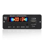 JX-808BT บอร์ดถอดรหัสเครื่องเล่น MP3 เสียงรถยนต์ 12V วิทยุ FM USB พร้อมบลูทูธ / รีโมทคอนโทรล / บันทึกเสียง, JX-808BT