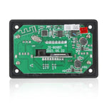 JX-809BT บอร์ดถอดรหัสเครื่องเล่น MP3 เสียงรถยนต์ 12V วิทยุ FM USB พร้อมบลูทูธ / รีโมทคอนโทรล / บันทึกเสียง, JX-809BT