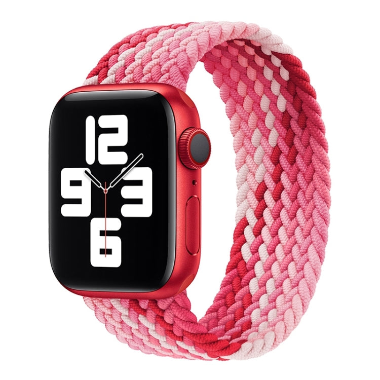 สายรัดนาฬิกาไนลอนถักแบบห่วงเดี่ยว ขนาด: S 145mm สำหรับ Apple Watch Series 6 & SE & 5 & 4 44mm / 3 & 2 & 1 42mm, S 145mm 44mm / 42 mm