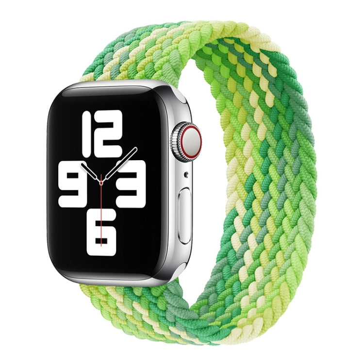 สายรัดนาฬิกาไนลอนถักแบบห่วงเดี่ยว ขนาด: S 145mm สำหรับ Apple Watch Series 6 & SE & 5 & 4 44mm / 3 & 2 & 1 42mm, S 145mm 44mm / 42 mm