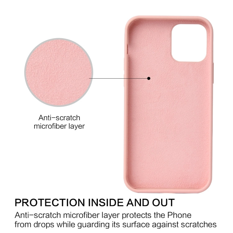 Solid Color Liquid Silicone Shockproof Protective Case, For iPhone 13 mini, For iPhone 13, For iPhone 13 Pro