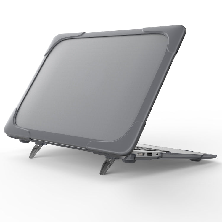 เคสแล็ปท็อปกันตกสองสี TPU + PC สำหรับ MacBook Air 11.6 นิ้ว A1465 / A1370, MacBook Retina 12 นิ้ว A1534