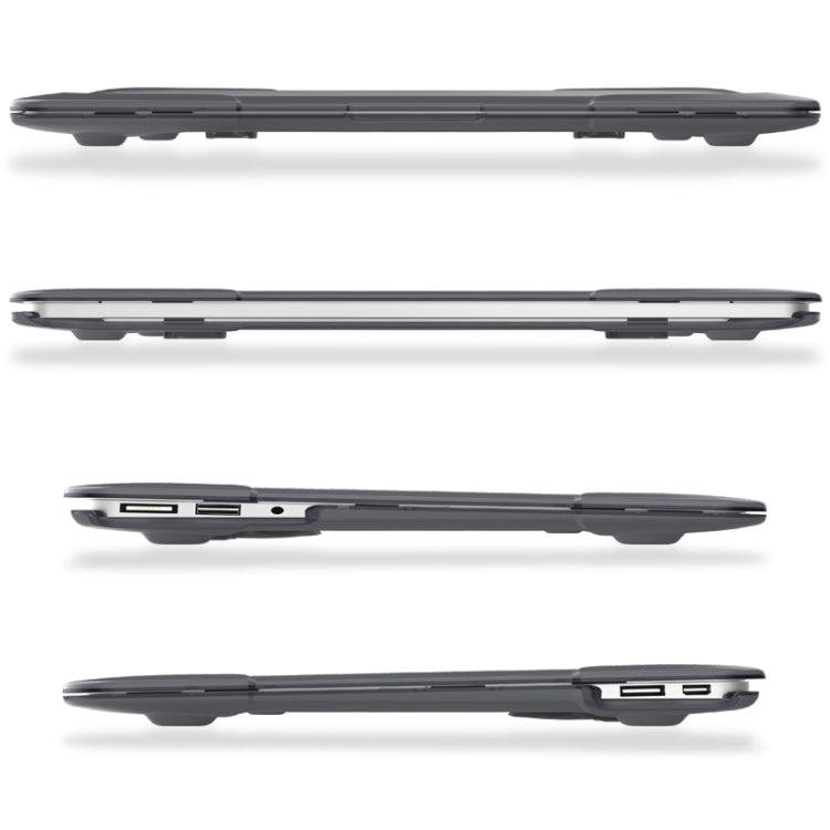 เคสแล็ปท็อปกันตกสองสี TPU + PC สำหรับ MacBook Air 11.6 นิ้ว A1465 / A1370, MacBook Retina 12 นิ้ว A1534