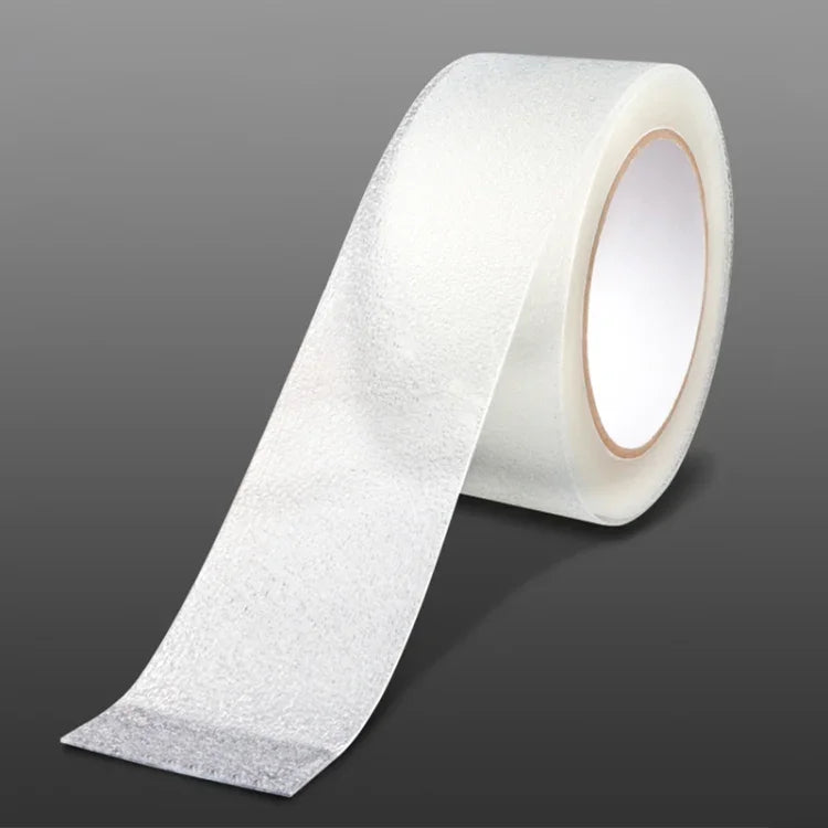 เทปกันลื่นพื้น PEVA กันน้ำ นาโน ไม่ทิ้งรอย ทนการสึกหรอ ขนาด 2.5cm x 5m (สีขาว), 5cm x 5m (สีขาว), 2.5cm x 5m (สีเทา), 5cm x 5m (สีเทา), 2.5cm x 5m (ใส), 5cm x 5m (ใส), 5cm x 5m (ลายเพชรสีน้ำเงิน)