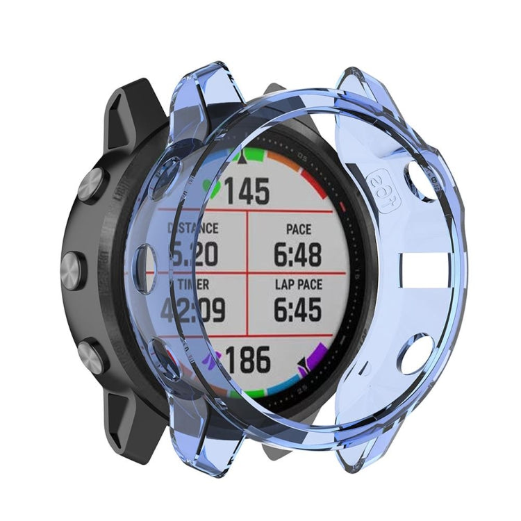 Smart Watch Half Coverage TPU Protective Case, For Garmin Fenix 6 / 6 Pro, For Garmin Fenix 6S / 6S Pro, For Garmin Fenix 6X / 6X Pro