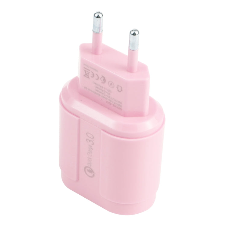 ที่ชาร์จเดินทาง Macarons แบบ USB เดี่ยว QC3.0, ปลั๊ก EU, ปลั๊ก US