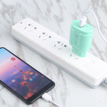 ที่ชาร์จเดินทาง Macarons แบบ USB เดี่ยว QC3.0, ปลั๊ก EU, ปลั๊ก US