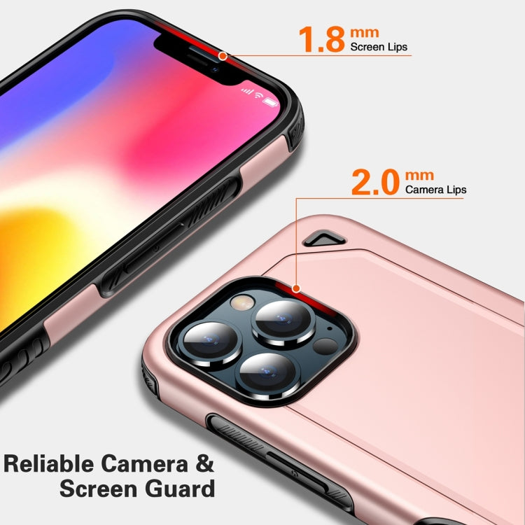 Power Armor PC + TPU Anti-fall Protective Case, For iPhone 13 mini, For iPhone 13, For iPhone 13 Pro