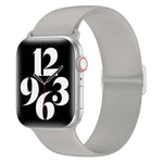 สายรัดนาฬิกาซิลิโคนยืดหยุ่น สำหรับ Apple Watch Series, 7 45mm / 6 & SE & 5 & 4 44mm / 3 & 2 & 1 42mm