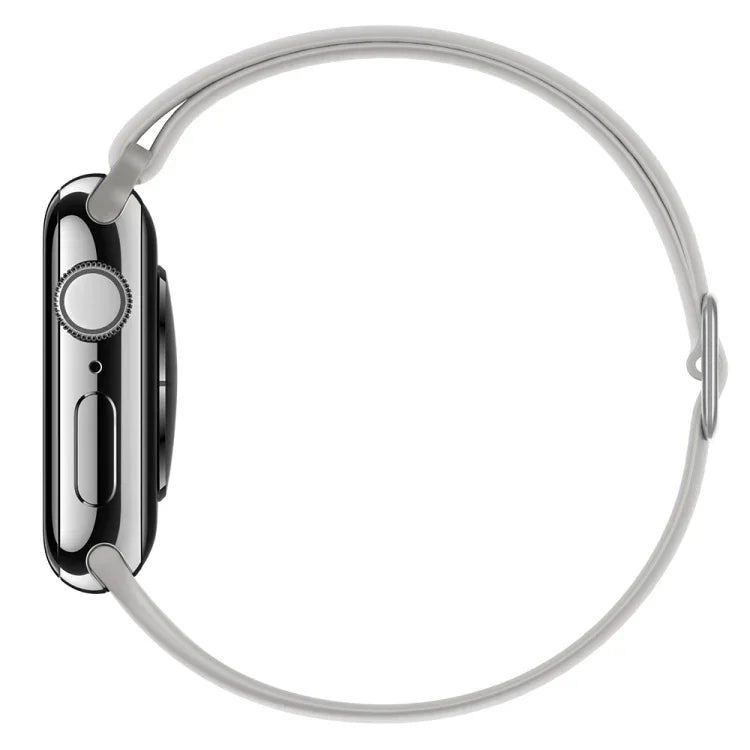 สายรัดนาฬิกาซิลิโคนยืดหยุ่น สำหรับ Apple Watch Series, 7 45mm / 6 & SE & 5 & 4 44mm / 3 & 2 & 1 42mm
