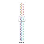 สายซิลิโคนเปลี่ยนแบบหัวเข็มขัดโลหะ สำหรับ Apple Watch Series, 7 41mm / 6 & SE & 5 & 4 40mm / 3 & 2 & 1 38mm, 7 45mm / 6 & SE & 5 & 4 44mm / 3 & 2 & 1 42mm
