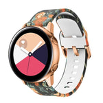 สายรัดนาฬิกาซิลิโคนพิมพ์ลายสำหรับเปลี่ยน สำหรับ Samsung Galaxy Watch 46 มม.