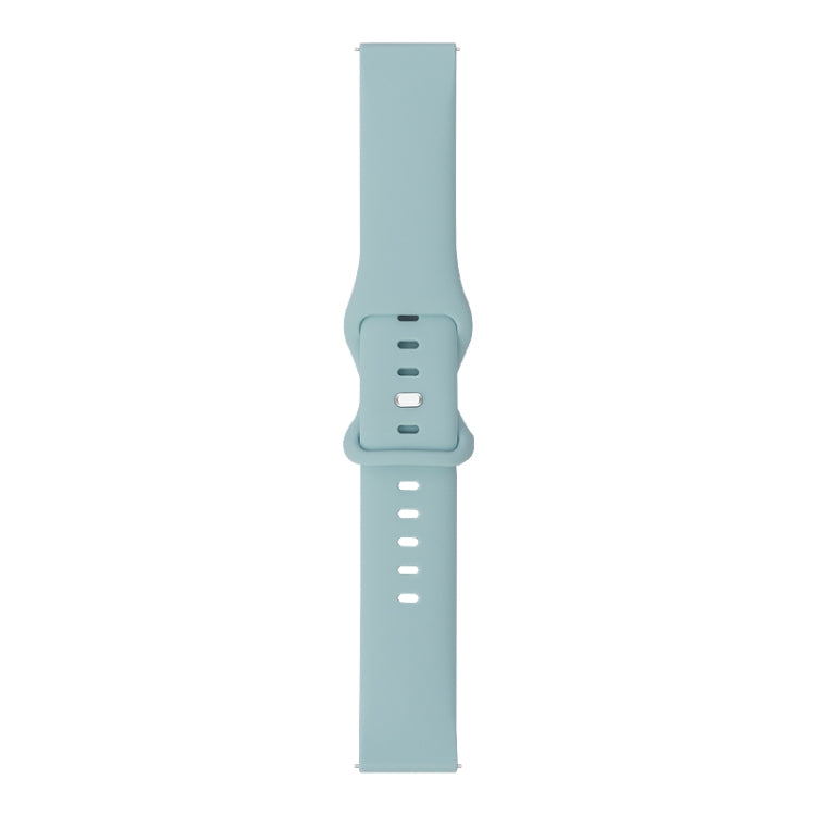 สายรัดนาฬิกาซิลิโคน 8 หัวเข็มขัดสำหรับเปลี่ยน สำหรับ Samsung Galaxy Watch Active, สำหรับ Huawei Watch GT 2 42มม., สำหรับ Huawei Watch GT 2 46มม., สำหรับ Huawei Watch GT 2e 46มม.