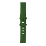 สายรัดนาฬิกาซิลิโคน 8 หัวเข็มขัดสำหรับเปลี่ยน สำหรับ Samsung Galaxy Watch Active, สำหรับ Huawei Watch GT 2 42มม., สำหรับ Huawei Watch GT 2 46มม., สำหรับ Huawei Watch GT 2e 46มม.