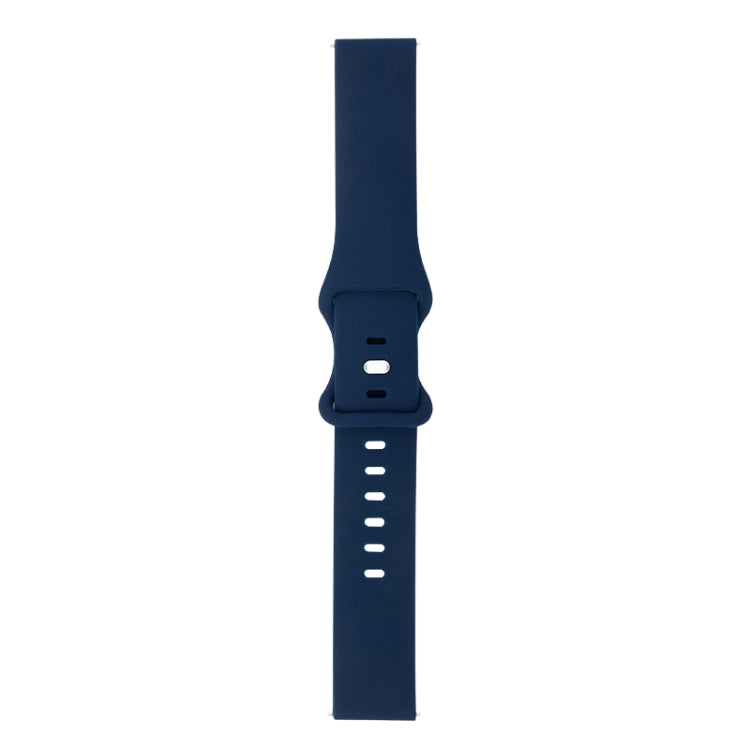 สายรัดนาฬิกาซิลิโคน 8 หัวเข็มขัดสำหรับเปลี่ยน สำหรับ Samsung Galaxy Watch Active, สำหรับ Huawei Watch GT 2 42มม., สำหรับ Huawei Watch GT 2 46มม., สำหรับ Huawei Watch GT 2e 46มม.