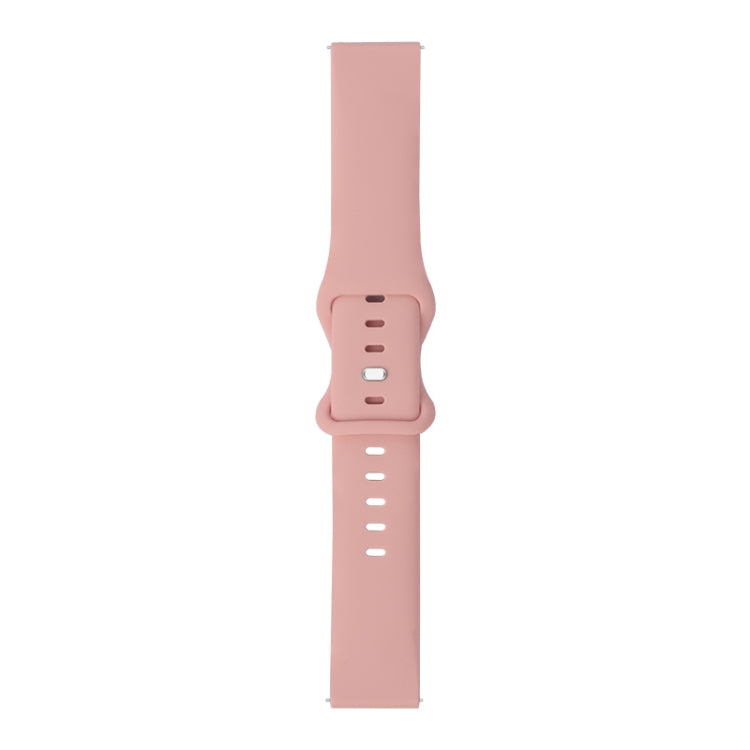 สายรัดนาฬิกาซิลิโคน 8 หัวเข็มขัดสำหรับเปลี่ยน สำหรับ Samsung Galaxy Watch Active, สำหรับ Huawei Watch GT 2 42มม., สำหรับ Huawei Watch GT 2 46มม., สำหรับ Huawei Watch GT 2e 46มม.
