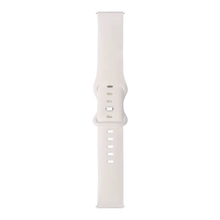 สายรัดนาฬิกาซิลิโคน 8 หัวเข็มขัดสำหรับเปลี่ยน สำหรับ Samsung Galaxy Watch Active, สำหรับ Huawei Watch GT 2 42มม., สำหรับ Huawei Watch GT 2 46มม., สำหรับ Huawei Watch GT 2e 46มม.