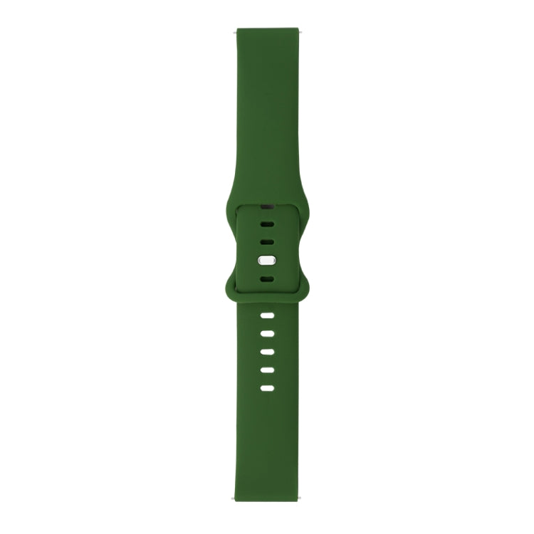สายรัดนาฬิกาซิลิโคน 8 หัวเข็มขัดสำหรับเปลี่ยน สำหรับ Samsung Galaxy Watch Active, สำหรับ Huawei Watch GT 2 42มม., สำหรับ Huawei Watch GT 2 46มม., สำหรับ Huawei Watch GT 2e 46มม.