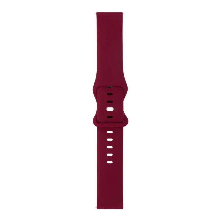 สายรัดข้อมือซิลิโคนแบบ 8 ห่วงสำหรับเปลี่ยน สำหรับนาฬิกา Amazfit Sport / Sport Watch 2S, สำหรับ Garmin Vivoactive 3