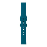 สายรัดข้อมือซิลิโคนแบบ 8 ห่วงสำหรับเปลี่ยน สำหรับนาฬิกา Amazfit Sport / Sport Watch 2S, สำหรับ Garmin Vivoactive 3