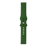 สายรัดข้อมือซิลิโคนแบบ 8 ห่วงสำหรับเปลี่ยน สำหรับนาฬิกา Amazfit Sport / Sport Watch 2S, สำหรับ Garmin Vivoactive 3