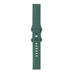 สายรัดข้อมือซิลิโคนแบบ 8 ห่วงสำหรับเปลี่ยน สำหรับนาฬิกา Amazfit Sport / Sport Watch 2S, สำหรับ Garmin Vivoactive 3