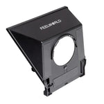 FEELWORLD TP2 โทรเลprompter แบบพกพาพร้อมรีโมทบลูทูธและแหวนอะแดปเตอร์เลนส์สำหรับกล้อง SLR, TP2