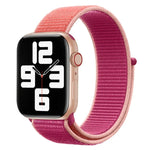 สายไนลอนสีแมตช์ สำหรับ Apple Watch Series 7 41 มม. / 6 & SE & 5 & 4 40 มม. / 3 & 2 & 1 38 มม., สำหรับ Apple Watch Series 8&7 41 มม. / SE 2&6&SE&5&4 40 มม. / 3&2&1 38 มม., สำหรับ Apple Watch Series 7 45 มม. / 6 & SE & 5 & 4 44 มม. / 3 & 2 & 1 42 มม.