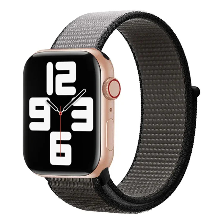 สายไนลอนสีแมตช์ สำหรับ Apple Watch Series 7 41 มม. / 6 & SE & 5 & 4 40 มม. / 3 & 2 & 1 38 มม., สำหรับ Apple Watch Series 8&7 41 มม. / SE 2&6&SE&5&4 40 มม. / 3&2&1 38 มม., สำหรับ Apple Watch Series 7 45 มม. / 6 & SE & 5 & 4 44 มม. / 3 & 2 & 1 42 มม.