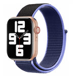 สายไนลอนสีแมตช์ สำหรับ Apple Watch Series 7 41 มม. / 6 & SE & 5 & 4 40 มม. / 3 & 2 & 1 38 มม., สำหรับ Apple Watch Series 8&7 41 มม. / SE 2&6&SE&5&4 40 มม. / 3&2&1 38 มม., สำหรับ Apple Watch Series 7 45 มม. / 6 & SE & 5 & 4 44 มม. / 3 & 2 & 1 42 มม.
