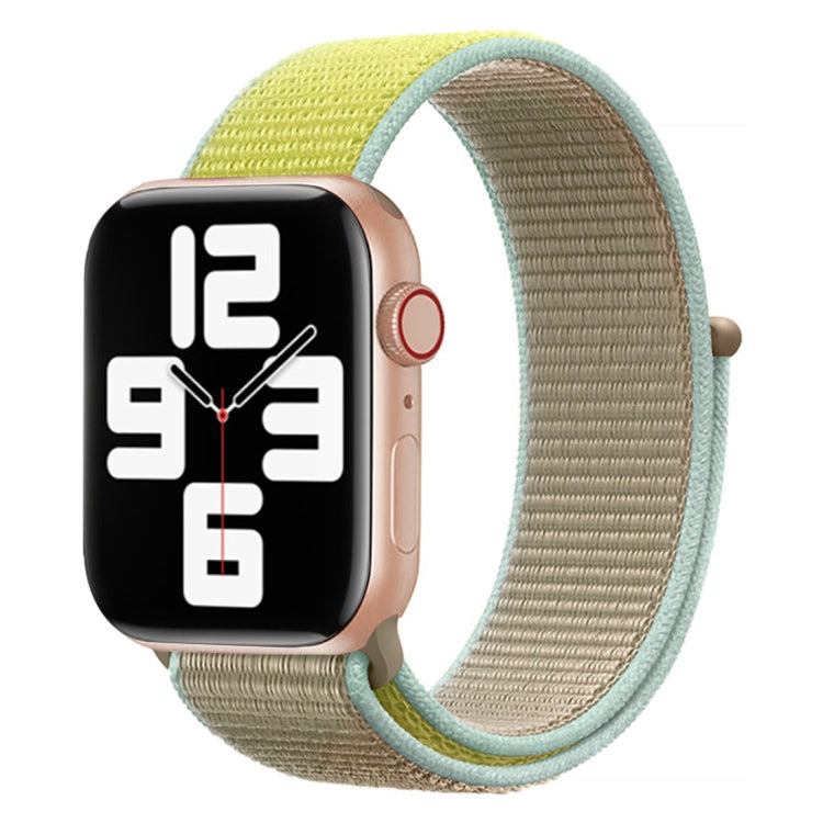 สายไนลอนสีแมตช์ สำหรับ Apple Watch Series 7 41 มม. / 6 & SE & 5 & 4 40 มม. / 3 & 2 & 1 38 มม., สำหรับ Apple Watch Series 8&7 41 มม. / SE 2&6&SE&5&4 40 มม. / 3&2&1 38 มม., สำหรับ Apple Watch Series 7 45 มม. / 6 & SE & 5 & 4 44 มม. / 3 & 2 & 1 42 มม.